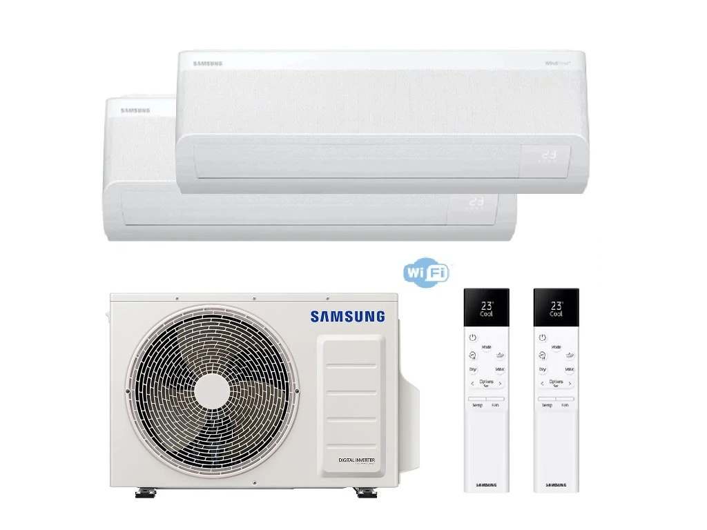 Samsung WindFree Comfort S2 Multisplit 2+1 (2,0 kW+2,0 kW/4,0 kW)